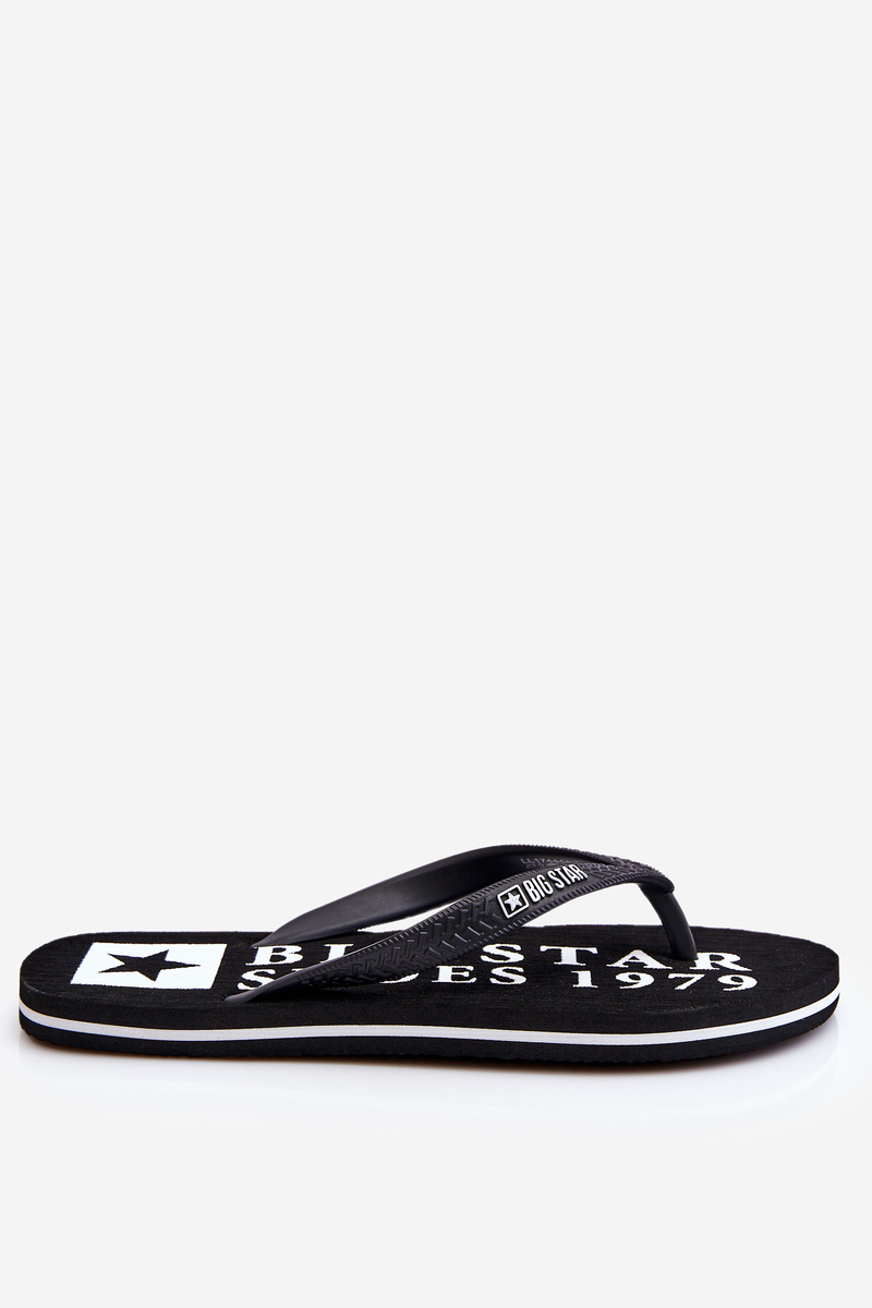 Men's Flip-Flops Big Star LL174444 Black BIG STAR SHOES 
                                1210003038637 
                                i521_24126 