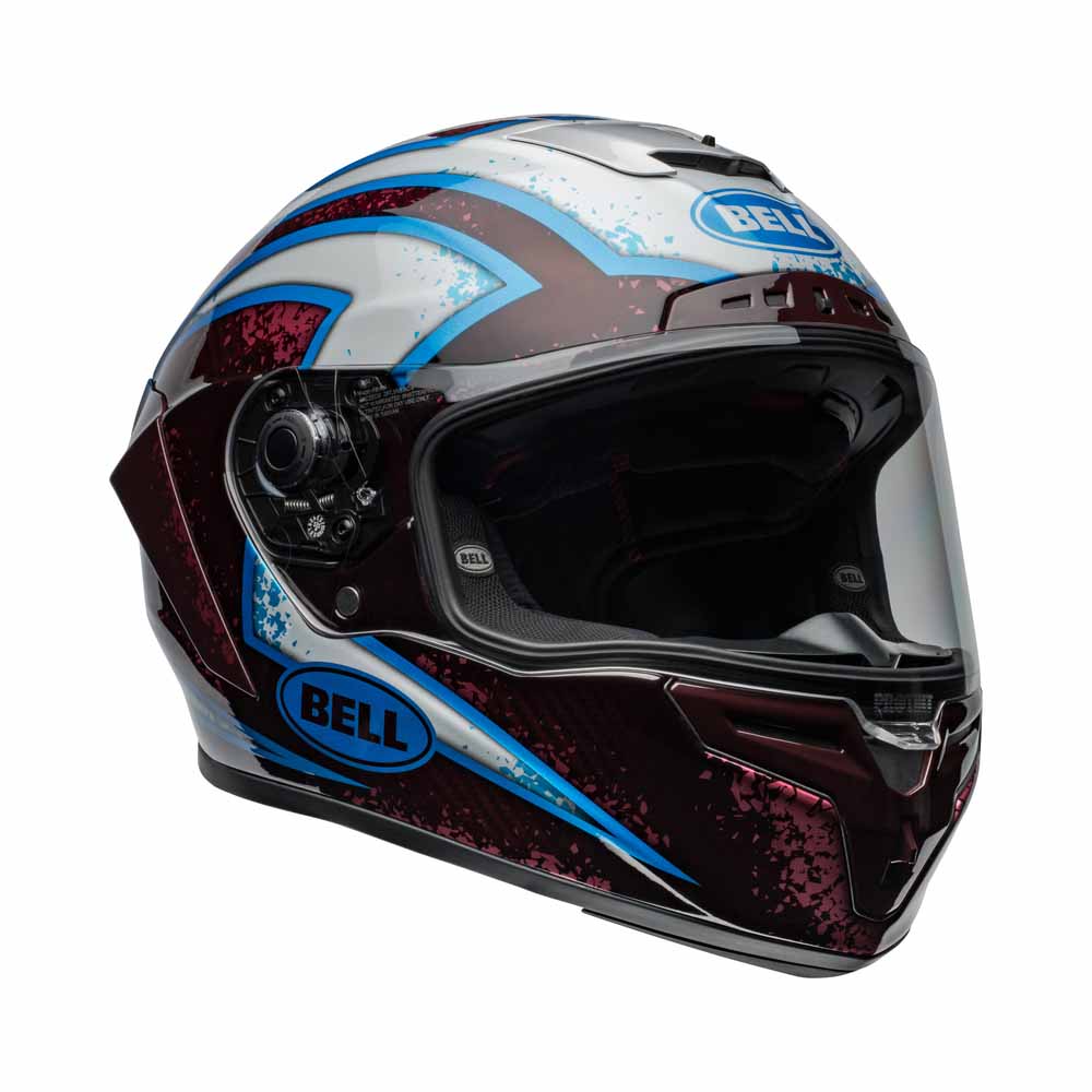 Bell Race Star DLX Flex Xenon Gloss Red Silver Full Face Helmet Größe XL Bell 
                                196178186438 
                                8008957_Light_Blue_XL 
