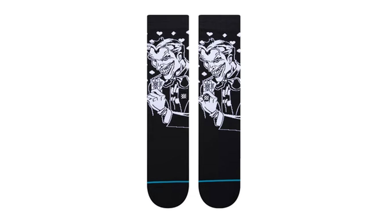 Stance Batman The Joker Crew Socks Stance 
                                 
                                A545D21THE-BLK 