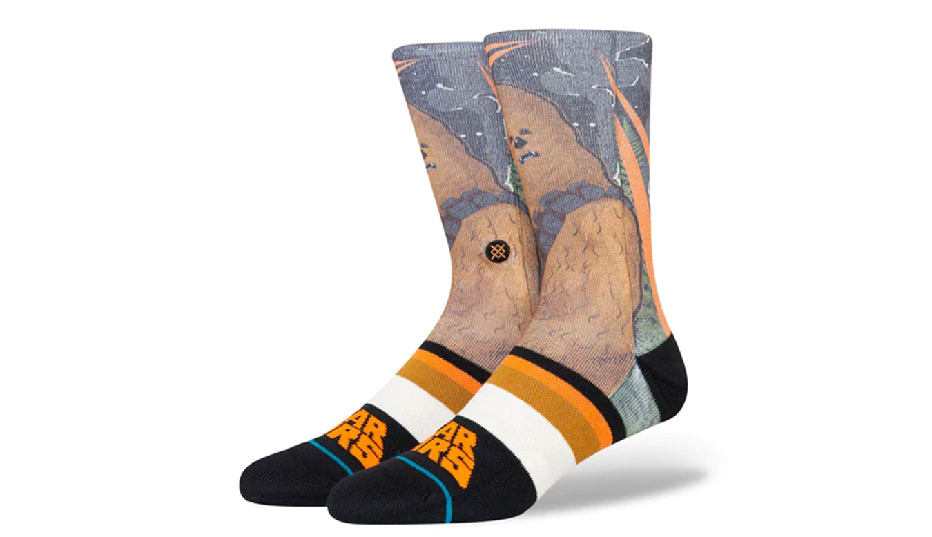 Stance Chewie By Jaz Crew Sock Stance 
                                 
                                A555D23CHE-GRN 