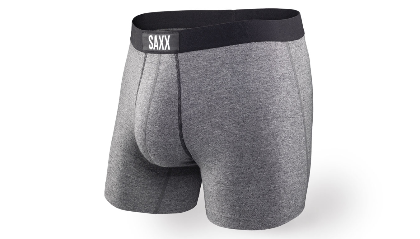 Saxx Vibe 2 Pack Boxer Brief Gray Shallow Stripe Saxx 
                                 
                                SXPP2VGSS 