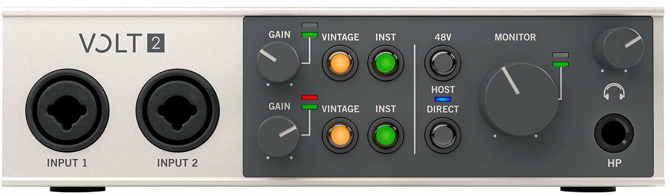 Universal Audio Volt 2 USB Audio Interface Universal Audio 
                                819937003240 
                                VOLT-2 