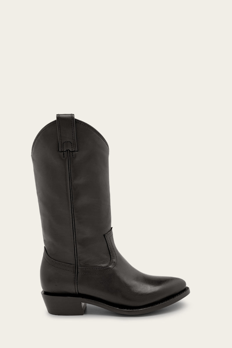 FRYE Billy Pull On Tall Boots in Black - Size 8.5 The Frye Company 
                                190918338040 
                                3470428-BLK-BLACK-8.5 