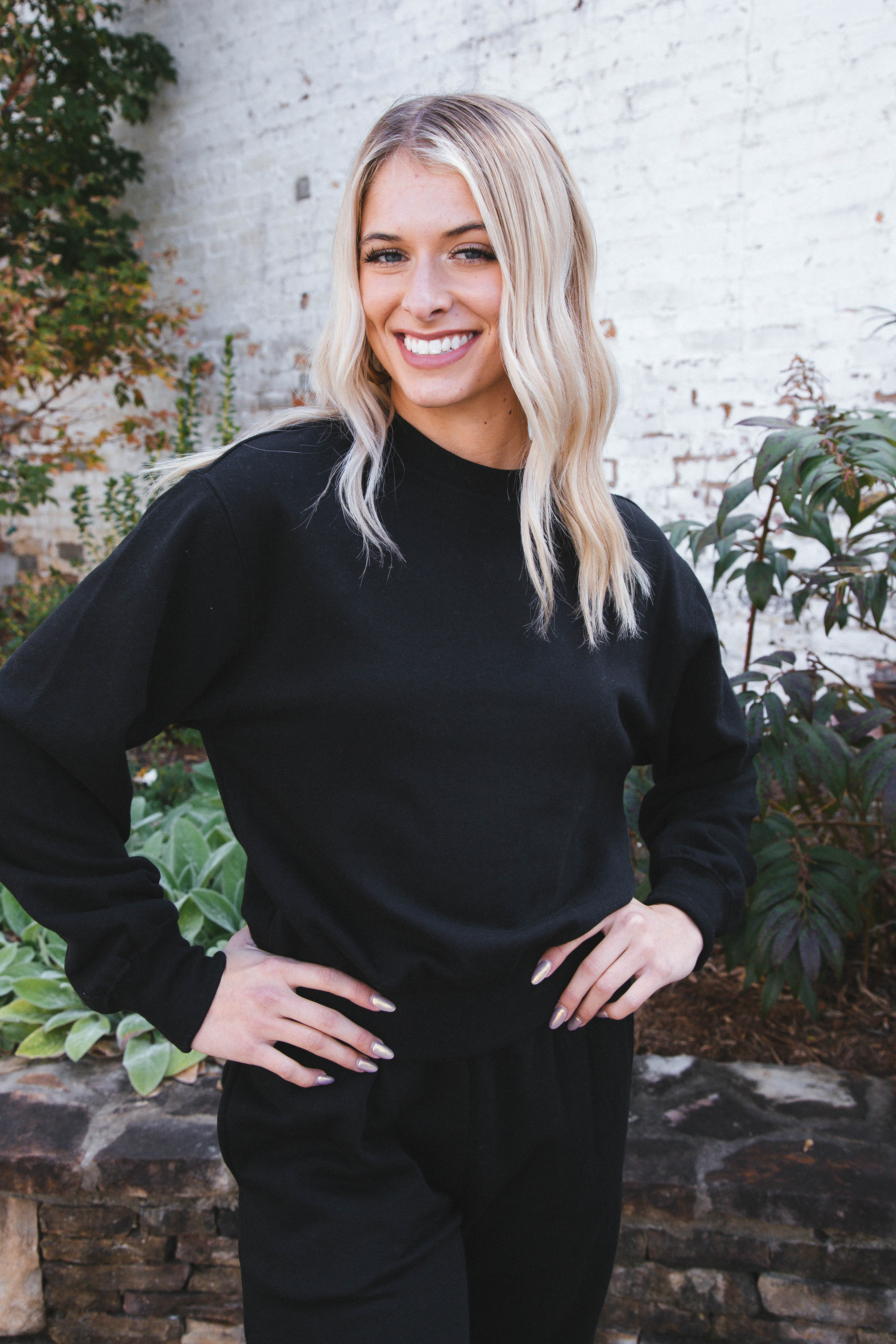 Zora Fleece Basic Sweatshirt Black Reflex 
                                 
                                210744 