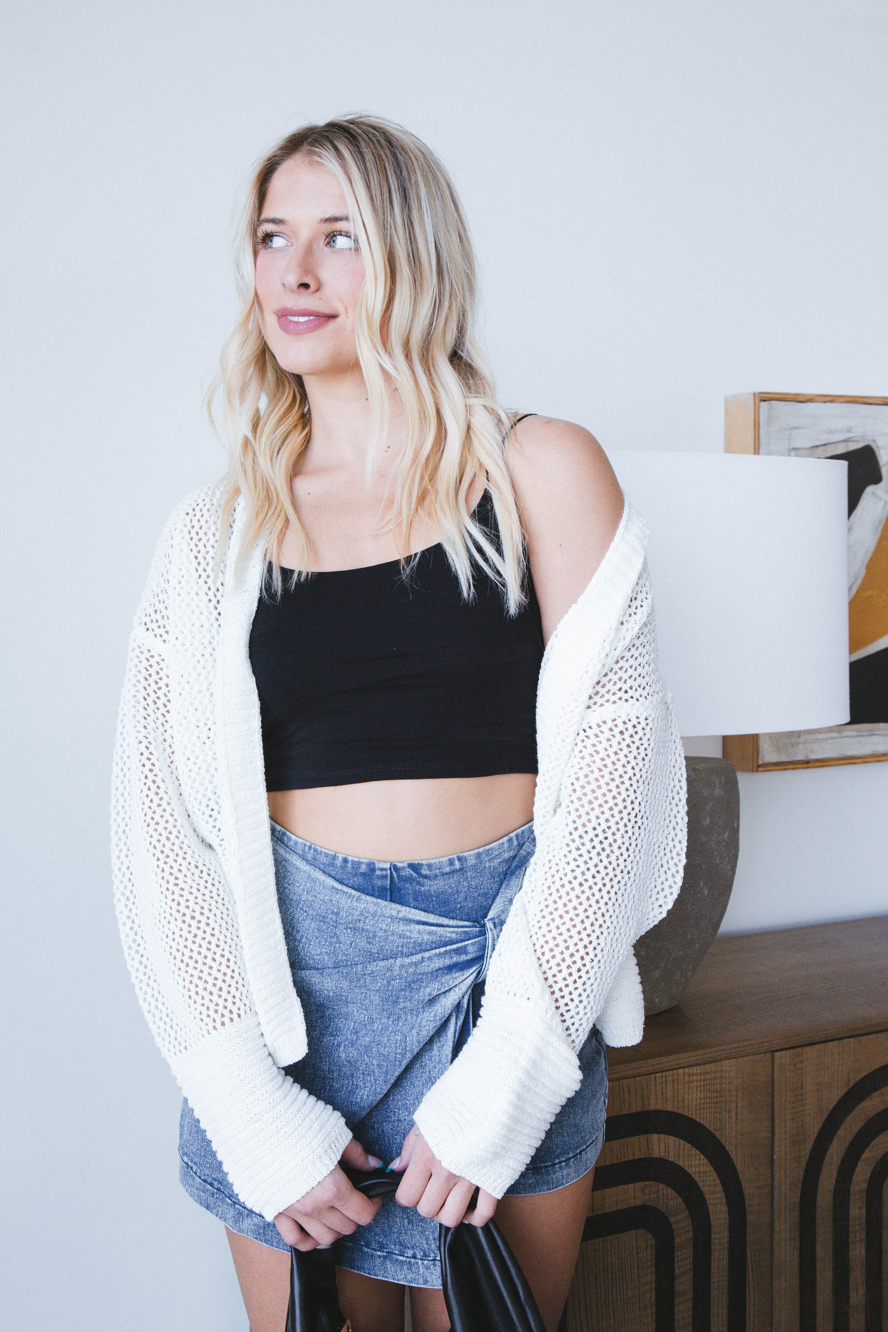 Sarah Cami Crop Top Black Active Basic 
                                 
                                216251 
