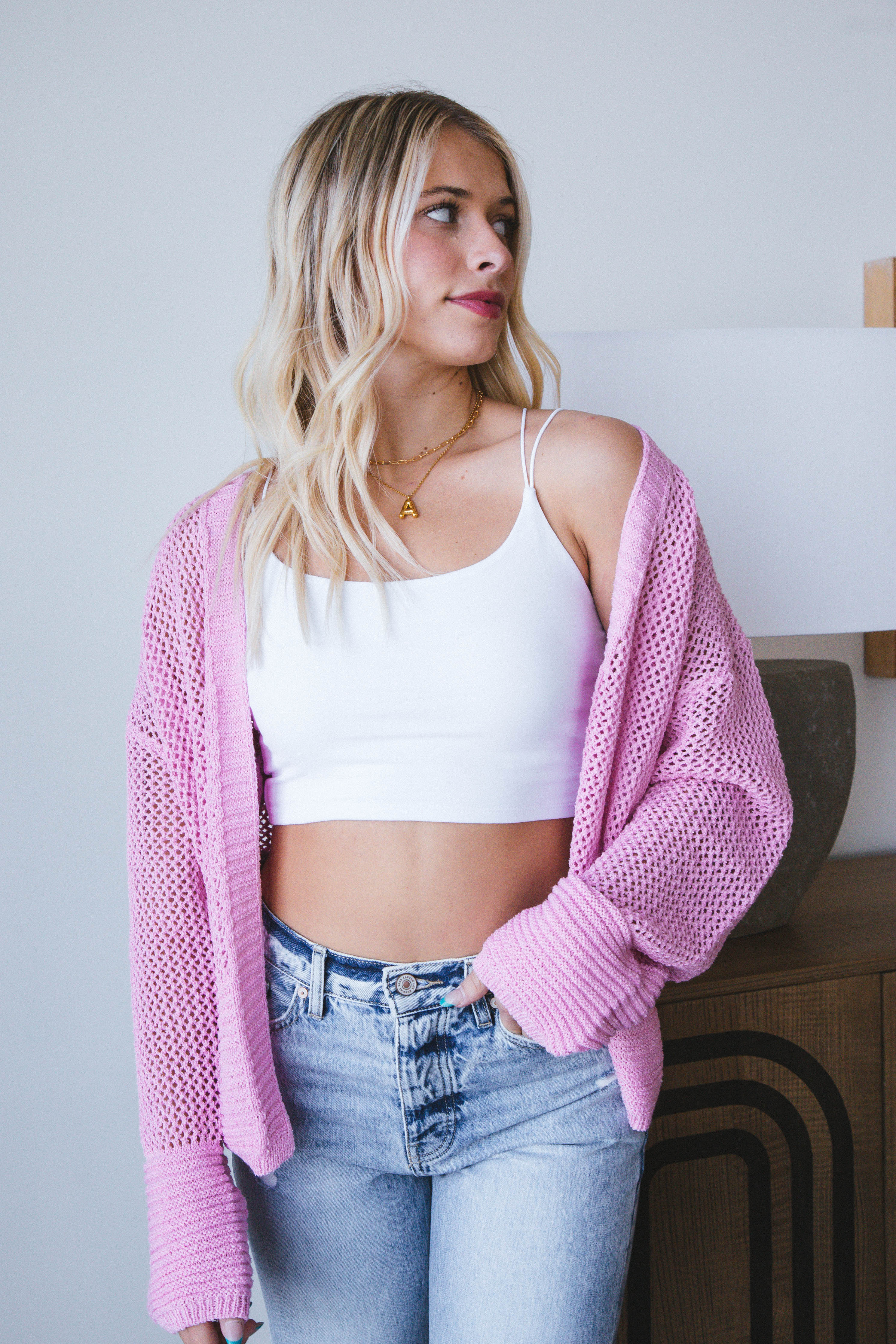 Sarah Cami Crop Top White Active Basic 
                                 
                                216275 