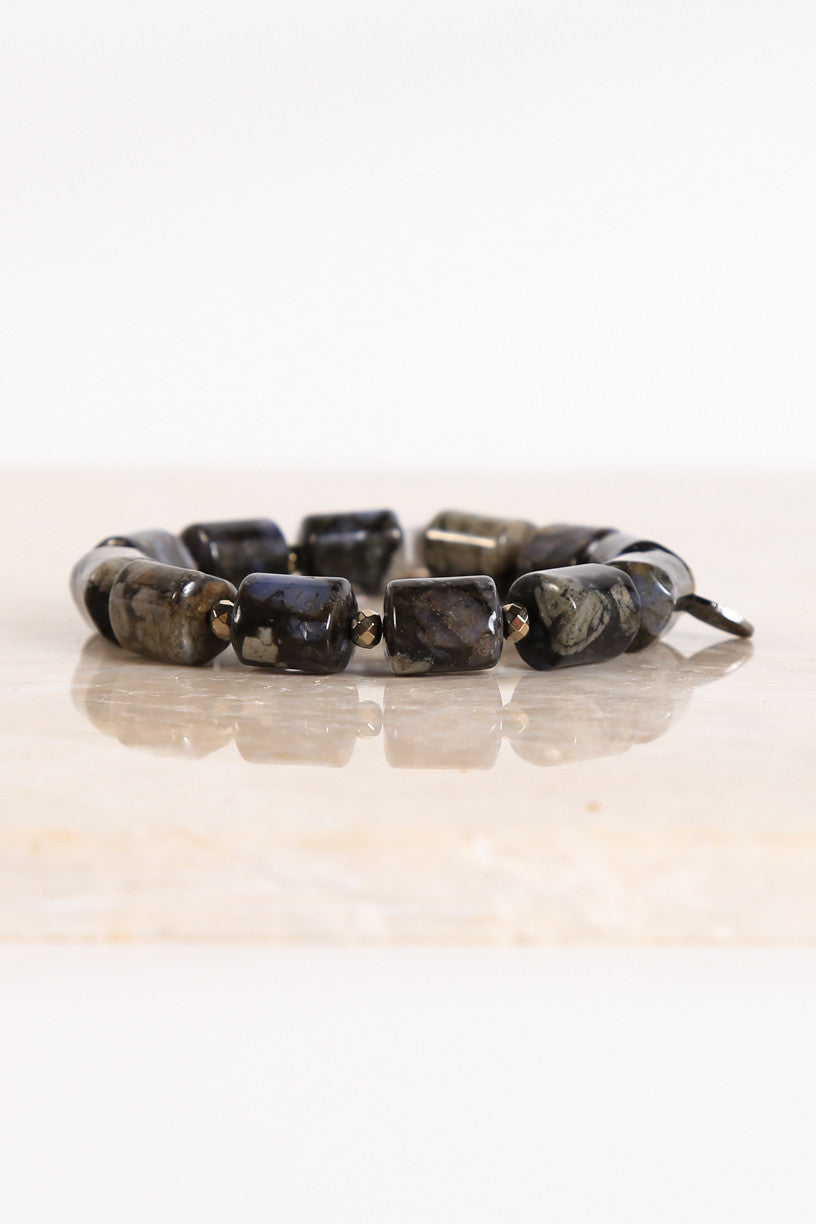 Square Stone Bracelet | BPD Betsy Pittard Designs 
                                 
                                37031 