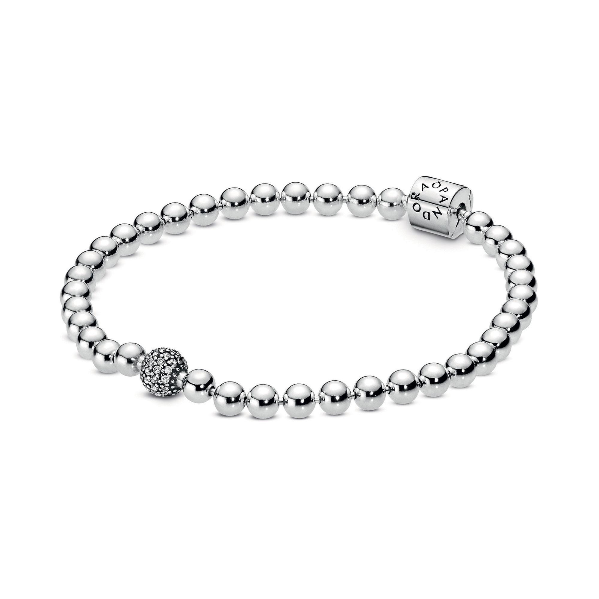 Pandora Beads & Pave Bracelet - 8.3inches Pandora 
                                5700302817607 
                                598342CZ-21 
