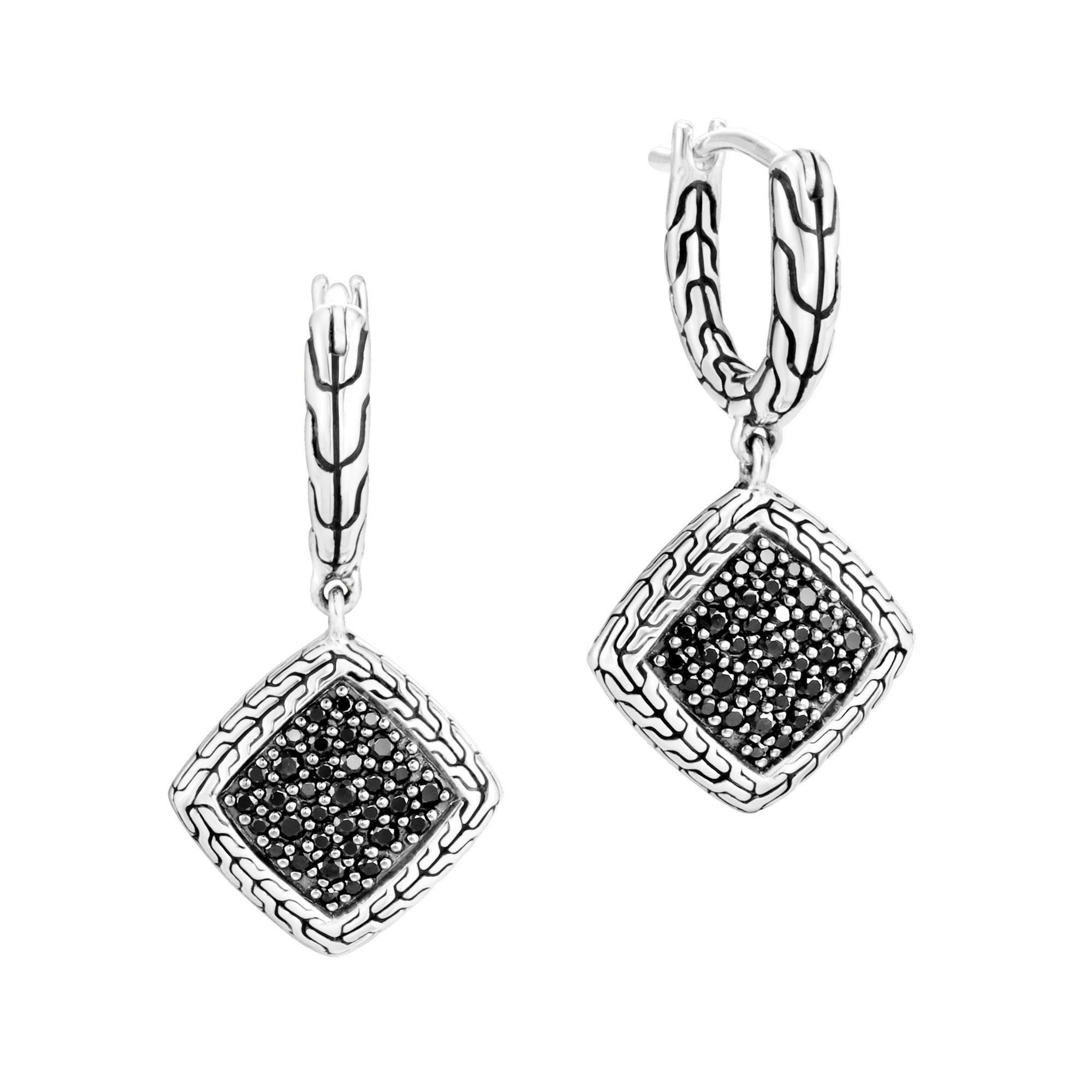 John Hardy Classic Chain Drop Earrings John Hardy 
                                8254292440538 
                                EBS9002704BLSBN 