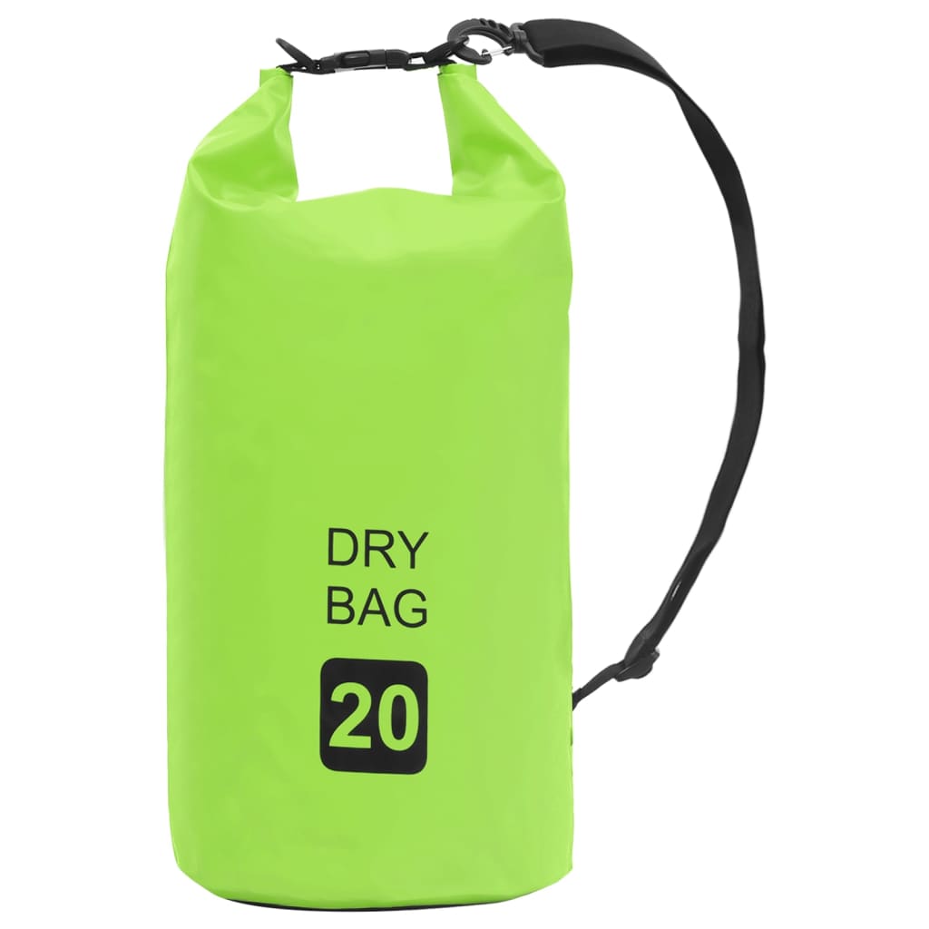 vidaXL Dry Bag Green 5.3 gal PVC vidaXL 
                                8720286088432 
                                92782 