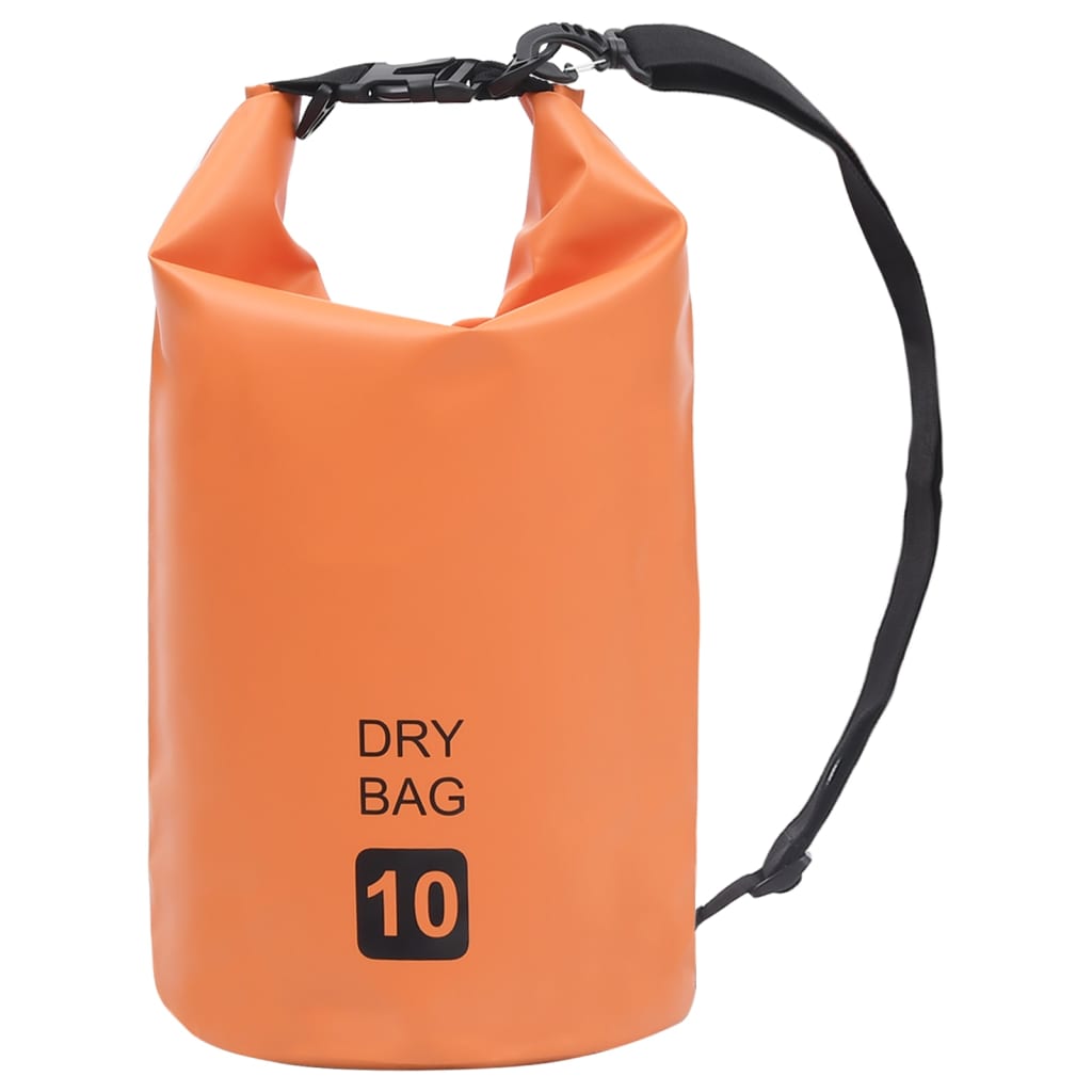 vidaXL Dry Bag Orange 2.6 gal PVC vidaXL 
                                8720286088494 
                                92788 