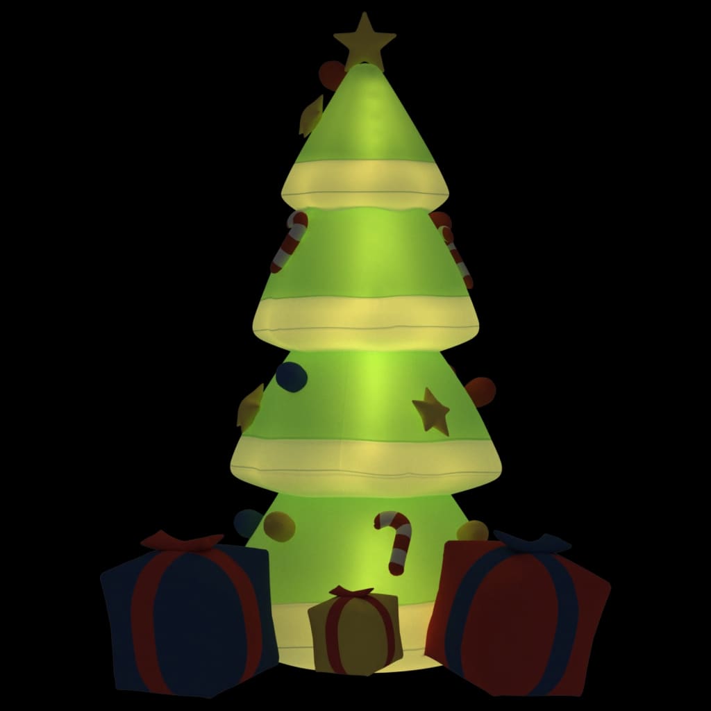 vidaXL Inflatable Christmas Tree with LEDs 94.5" vidaXL 
                                8720287156796 
                                345293 