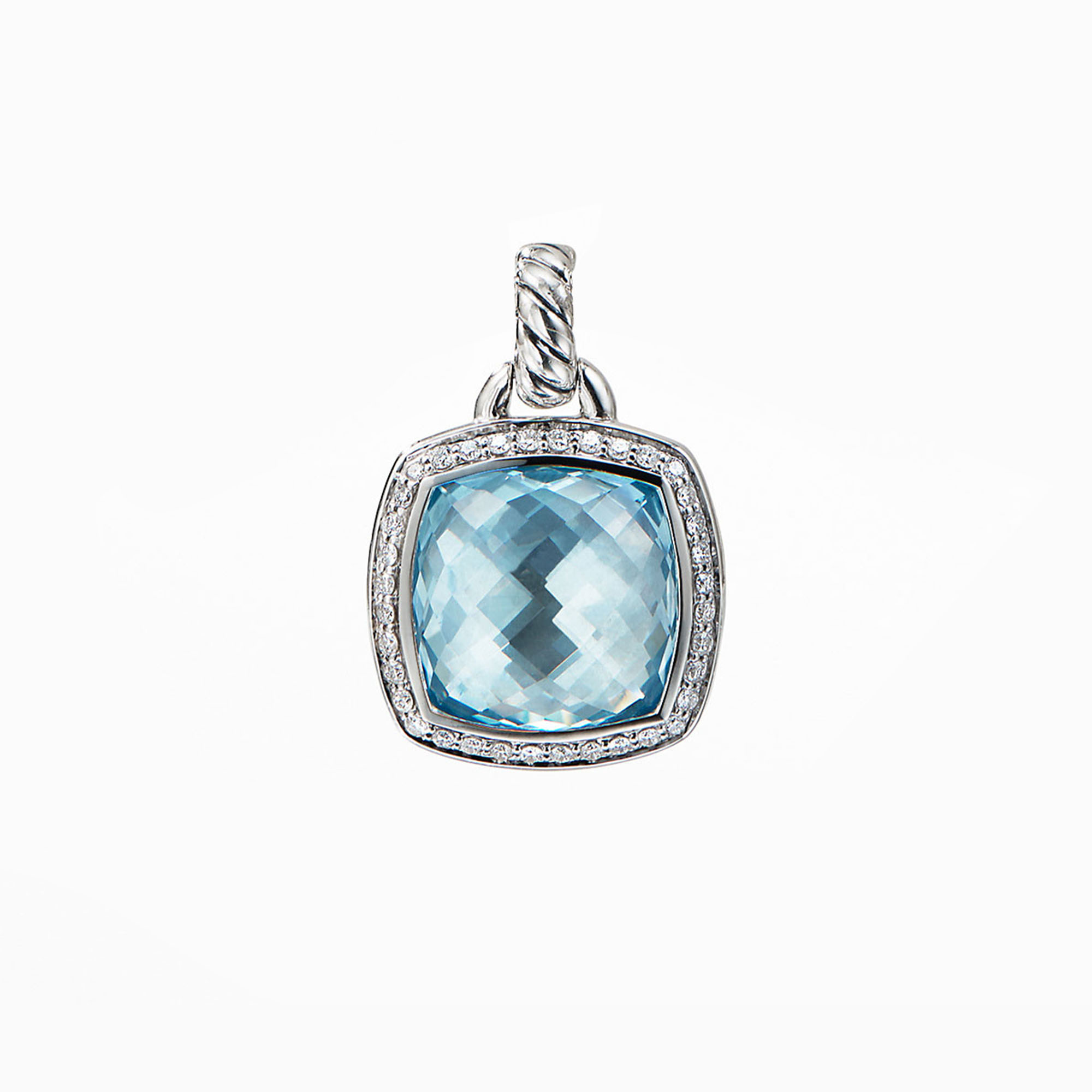 David Yurman Albion Pendant with Black Orchid and Diamonds, 11mm David Yurman 
                                883932717303 
                                D12308DSSAAHDI 