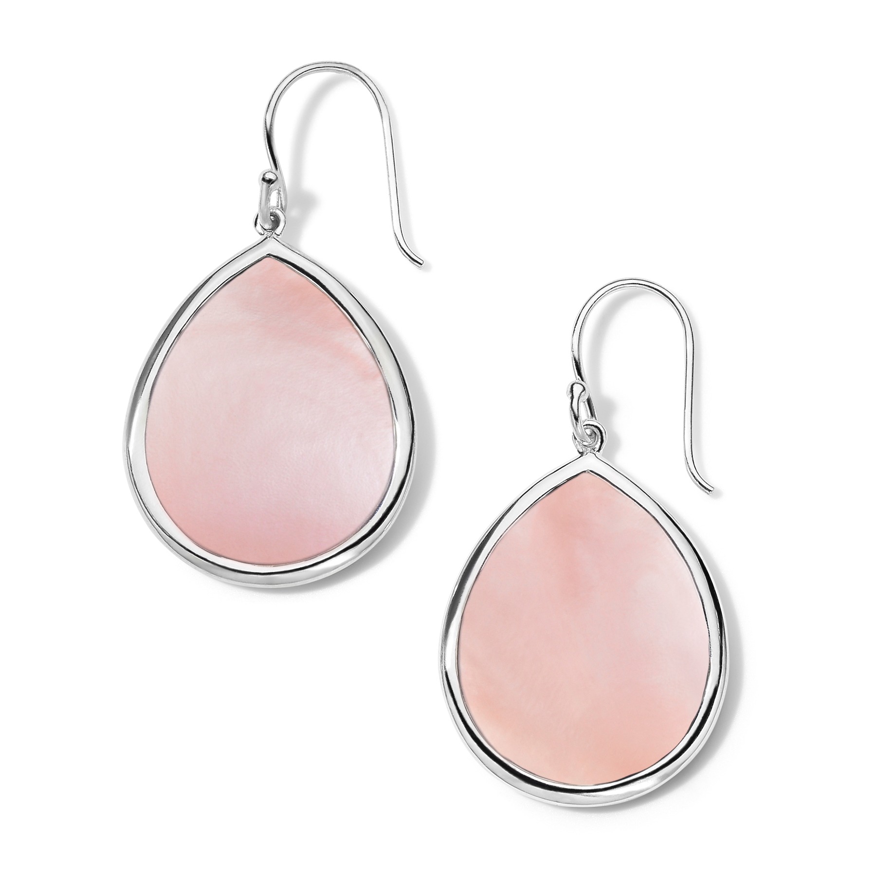 IPPOLITA Mini Teardrop Sterling Silver Earrings in Mother of Pearl - POLISHED ROCK CANDY IPPOLITA 
                                 
                                SE1552PMOSL 