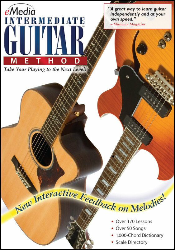 eMedia Intermediate Guitar Method Win (Produit numérique) eMedia 
                                 
                                1097-6 