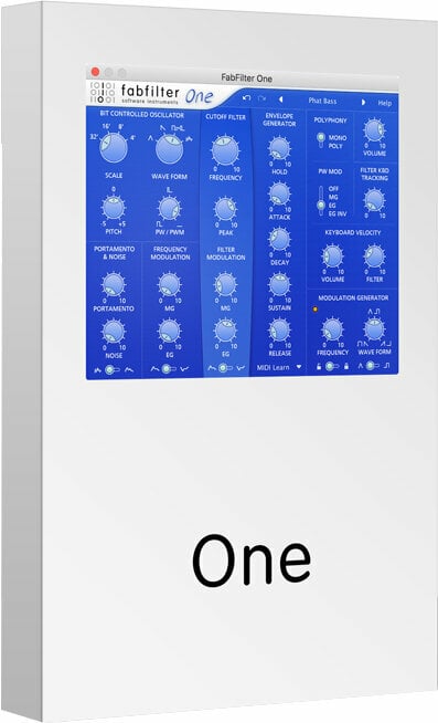 FabFilter One (Produit numérique) FabFilter 
                                 
                                1178-18 