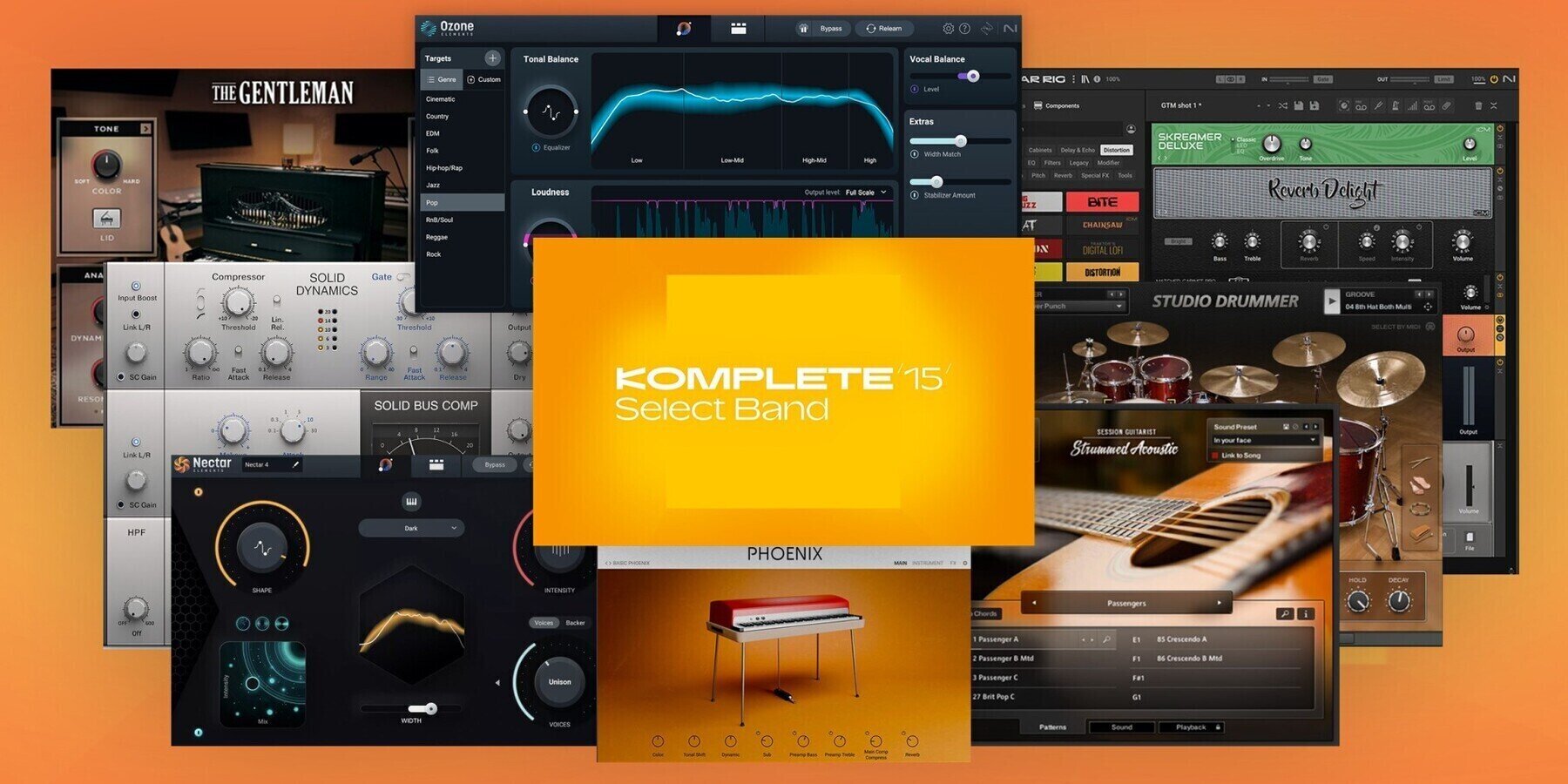 Native Instruments Komplete 15 Select Band (Produit numérique) Native Instruments 
                                 
                                35007 