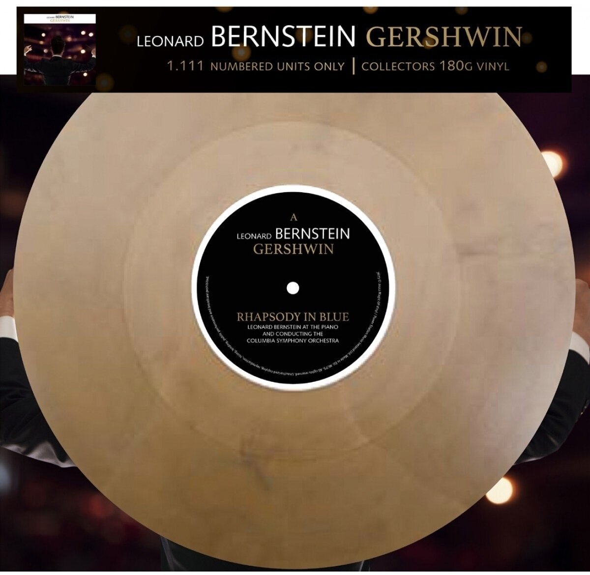 Leonard Bernstein - An American In Paris / Rhapsody In Blue (Limited Edition) (Reissue) (Gold Marbled Coloured) (LP) Leonard Bernstein 
                                4260494436730 
                                4260494436730 