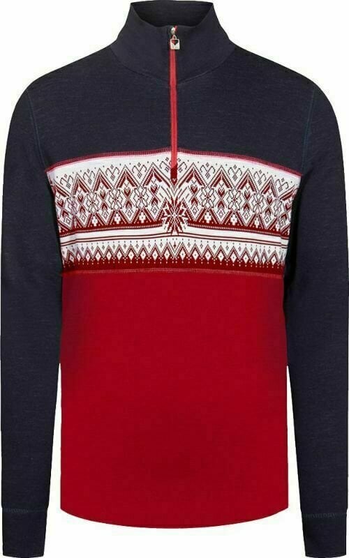 Dale of Norway Moritz Basic Raspberry/Navy/Off White M Pull-over Dale of Norway 
                                7054880399375 
                                92691-B-M 