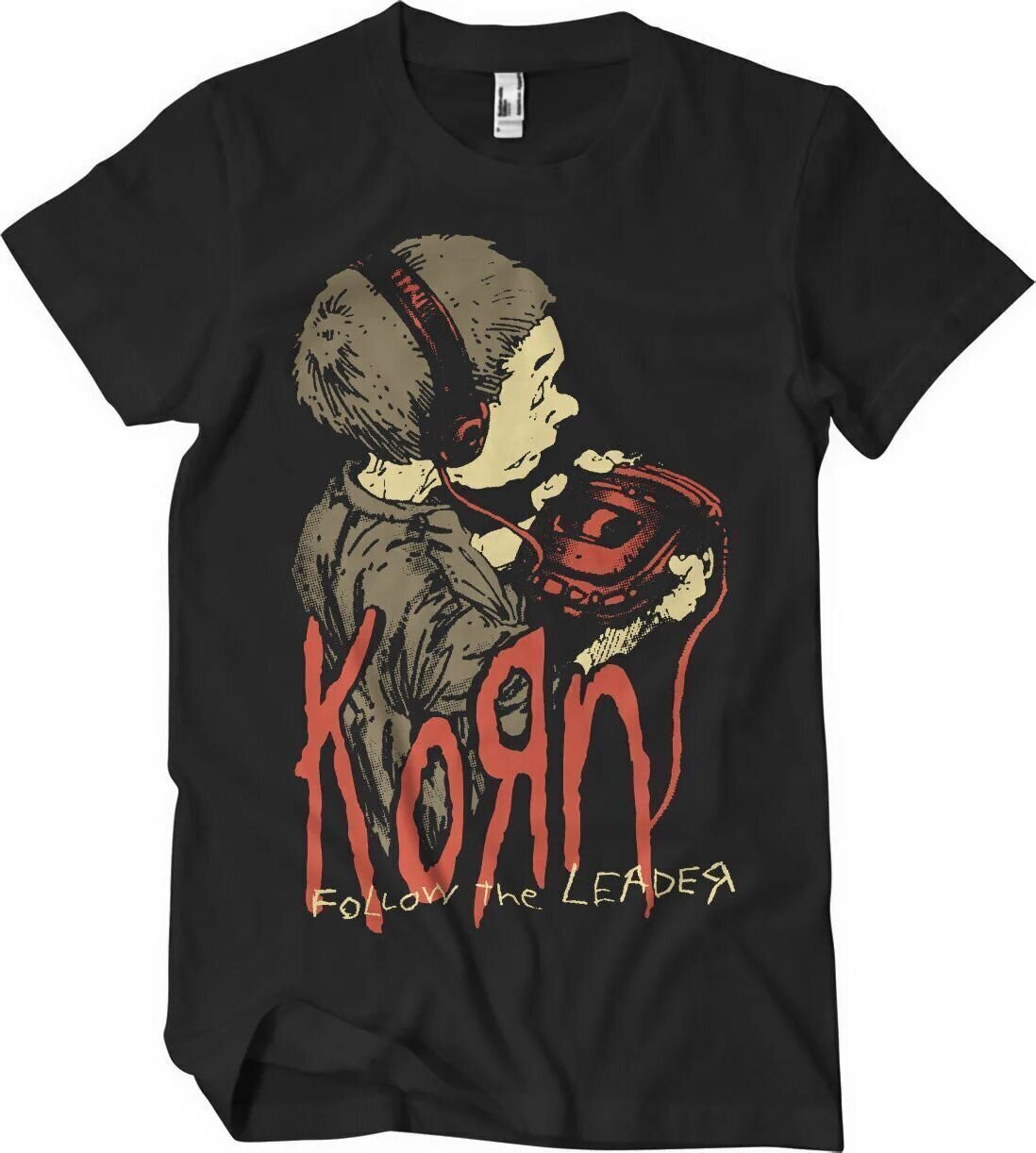 Korn T-shirt Walkman Unisex Black M Korn 
                                7333435185473 
                                PS-1-KORN7-H28-12-H69-2-BK-M 