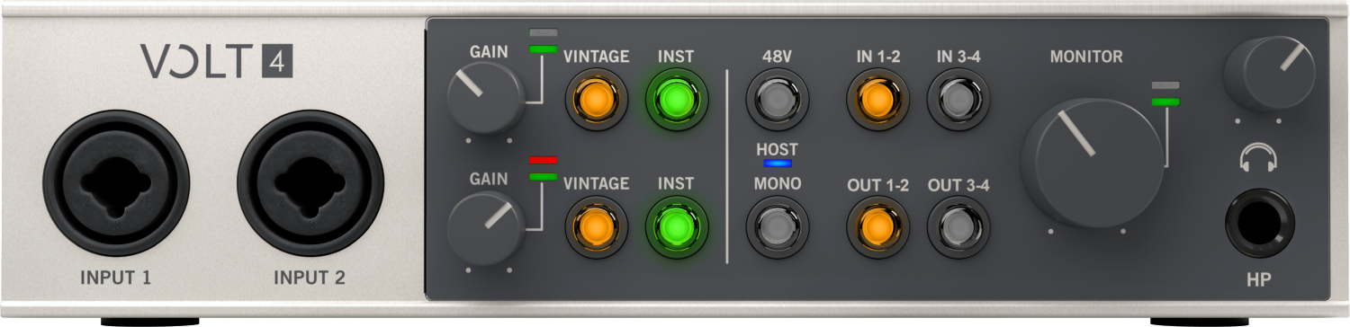 Universal Audio Volt 4 Universal Audio 
                                819937003394 
                                VOLT4 