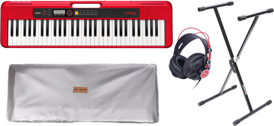 Casio CT-S200 RD SET Casio 
                                 
                                CT-S200-RD-SET 