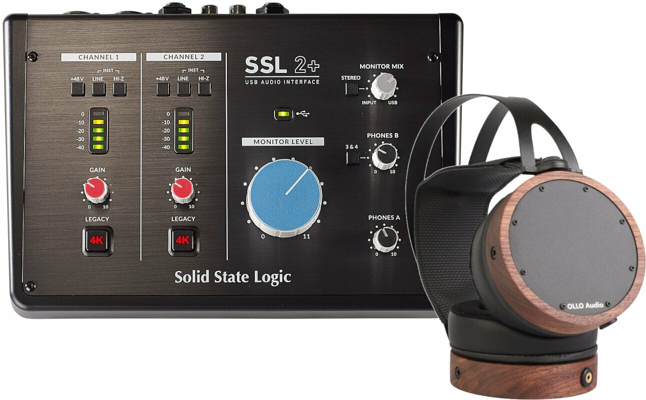 Solid State Logic SSL 2+ Set 2 Solid State Logic 
                                 
                                SSL-2-PLUS-SET-2 