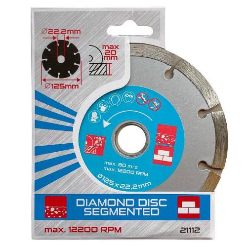 Kotouč diamantový segment Ø 125 x 22.2 mm, DIAMANT