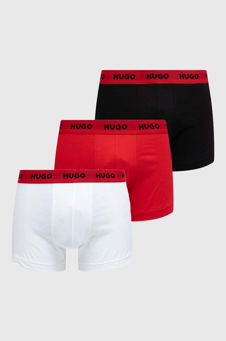 Boxerky HUGO 3-pack pánské