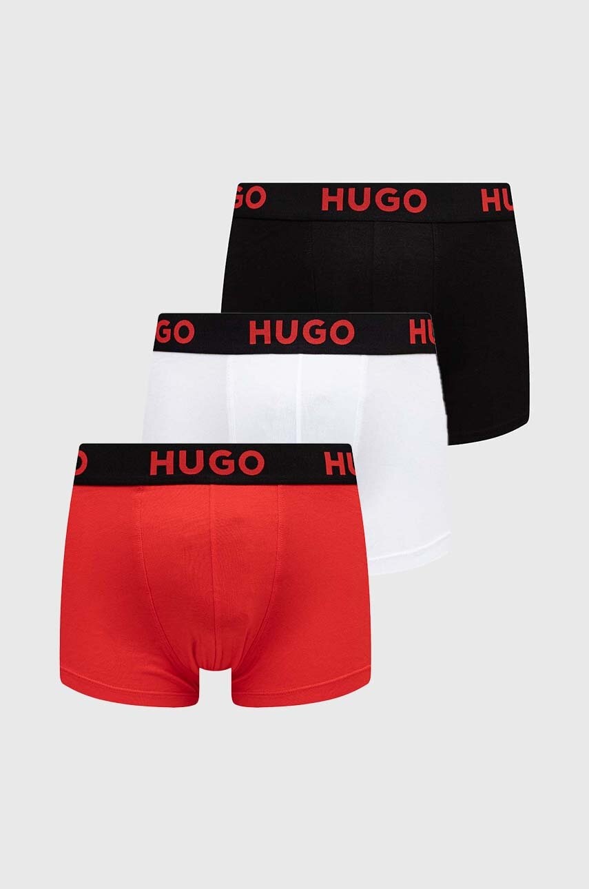 Boxerky HUGO 3-pack pánské