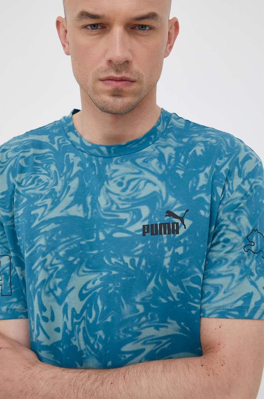 Bavlněné tričko Puma