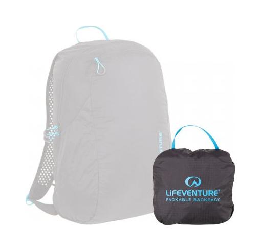 Lifeventure Packable Backpack 16 l Black
