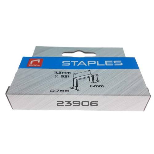 Spony box, 6 mm, 1000 ks