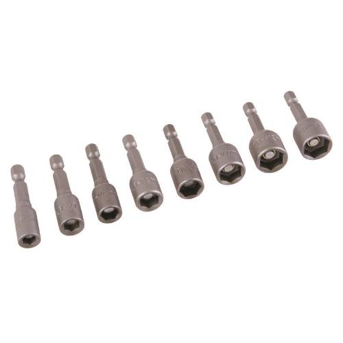 Adaptér sada 1/4", 6 - 13 mm, 8 ks