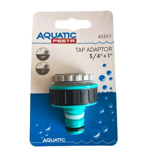 Adaptér 3/4" + 1", FESTA AQUATIC