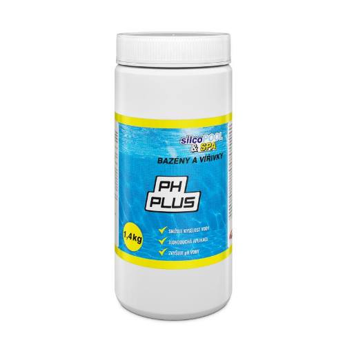 Chemie bazénová, pH plus, 1,4 kg, SILCO