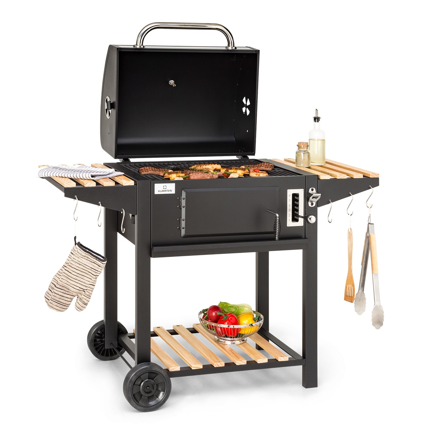 Klarstein Aberdeen Single Holzkohlegrill
