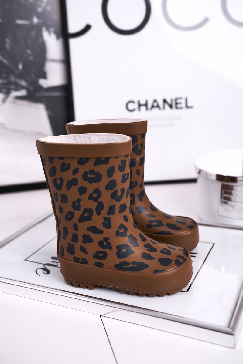Kinder Gummistiefel Kesi Leopard Pattern