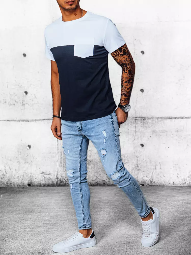 Men's Basic Yellow T-Shirt Dstreet