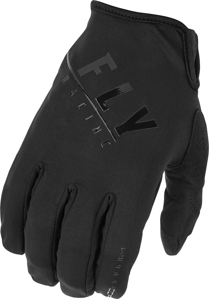Fly Racing MX Windproof Lite Schwarz Handschuhe Größe S