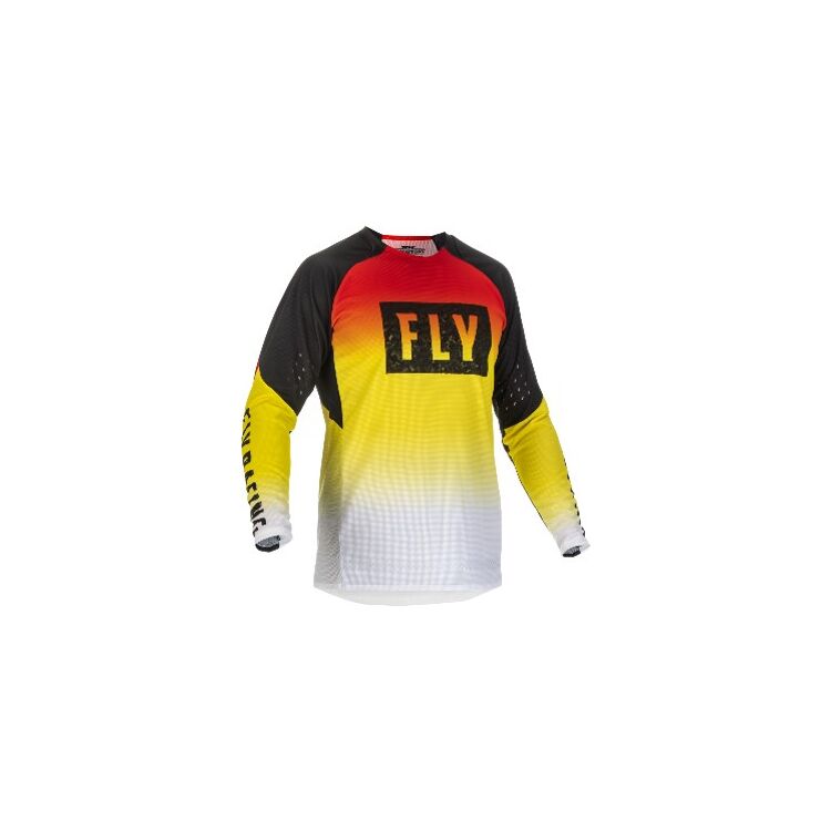 Fly Racing Evolution DST L.E. Primary Red Yellow Black MX-Jersey Größe M