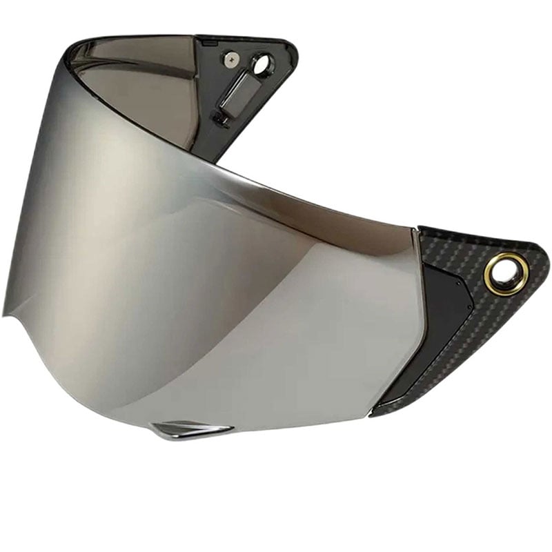 Scorpion KDF19 EXO-HX1 Silver Mirror Visor Größe