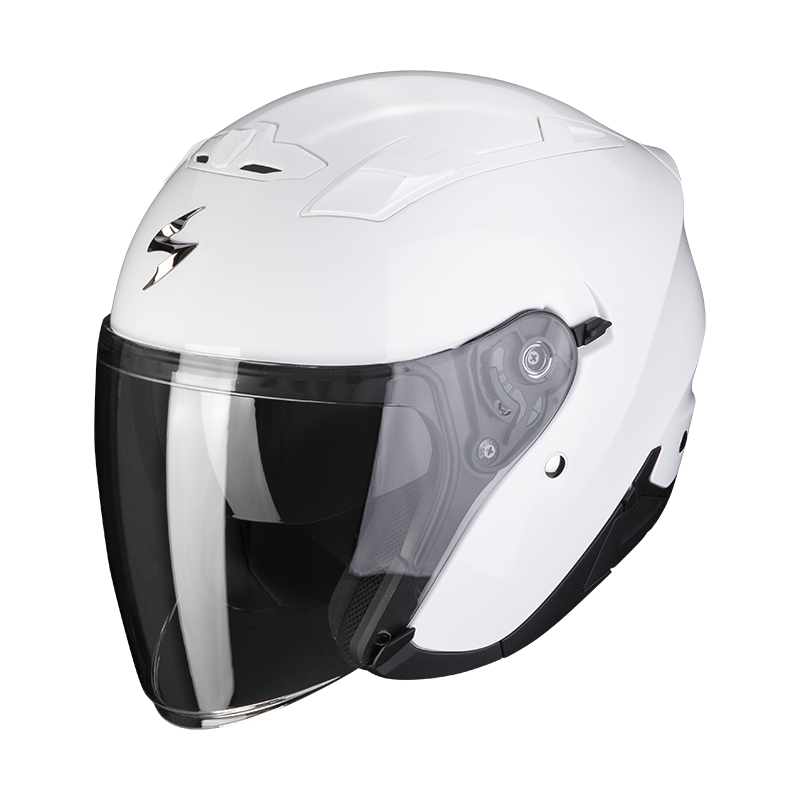 Scorpion EXO-230 Solid Weiß Jethelm Größe M