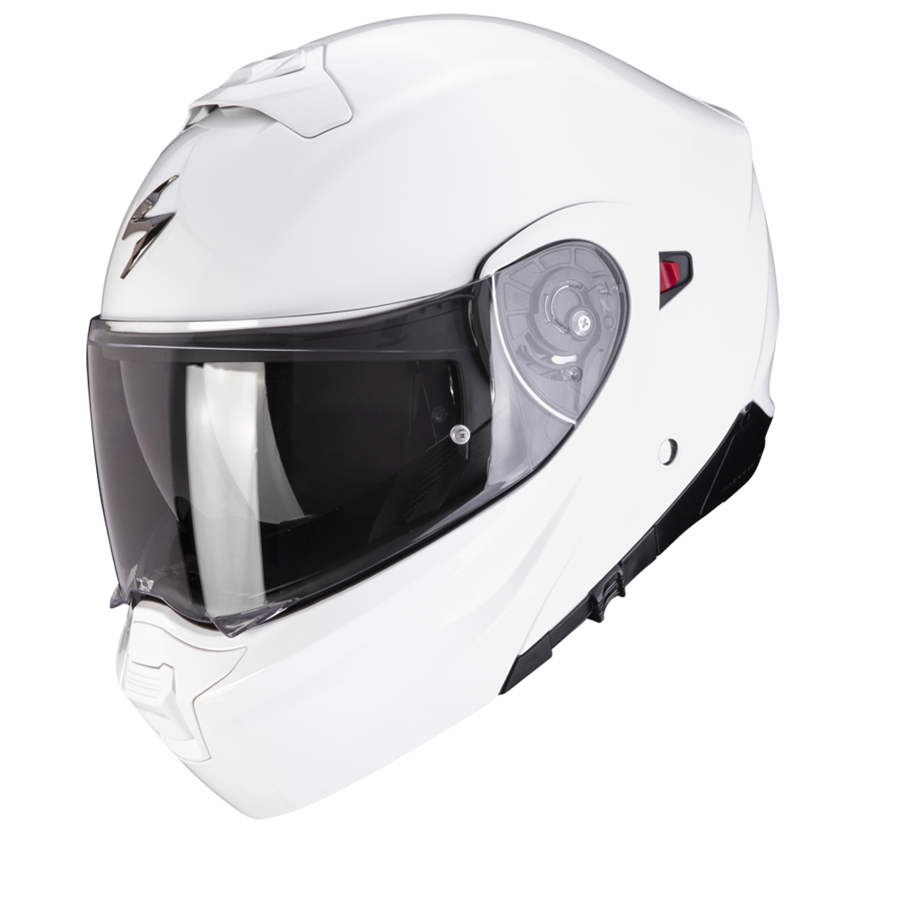 Scorpion EXO-930 Evo Solid Weiß Klapphelm Größe S