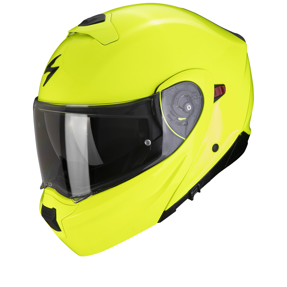 Scorpion Exo-930 Evo Solid Gelb Fluo Klapphelm Größe XL