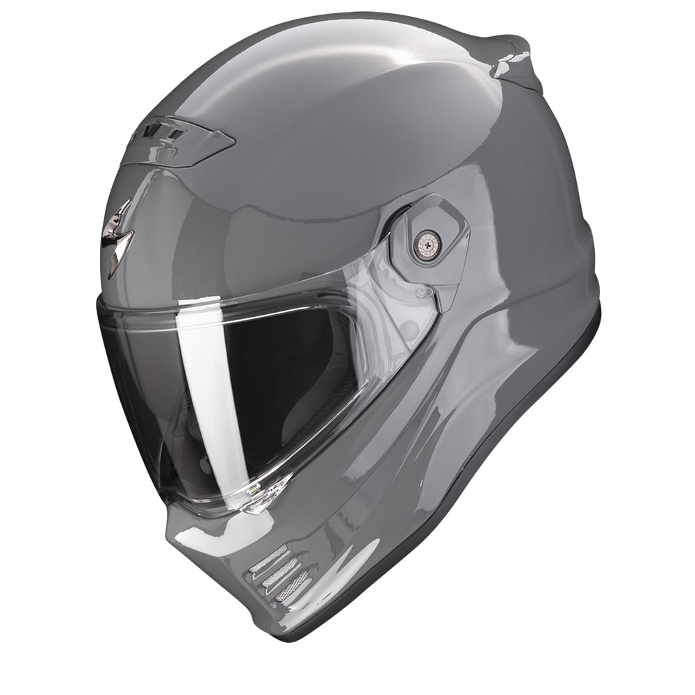Scorpion Covert FX Solid Cement Grau Integralhelm Größe 2XL
