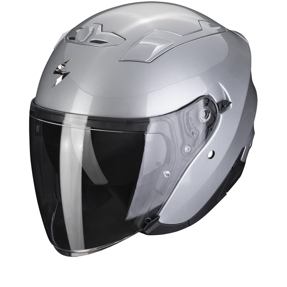 Scorpion EXO-230 Solid Silber Jethelm Größe S