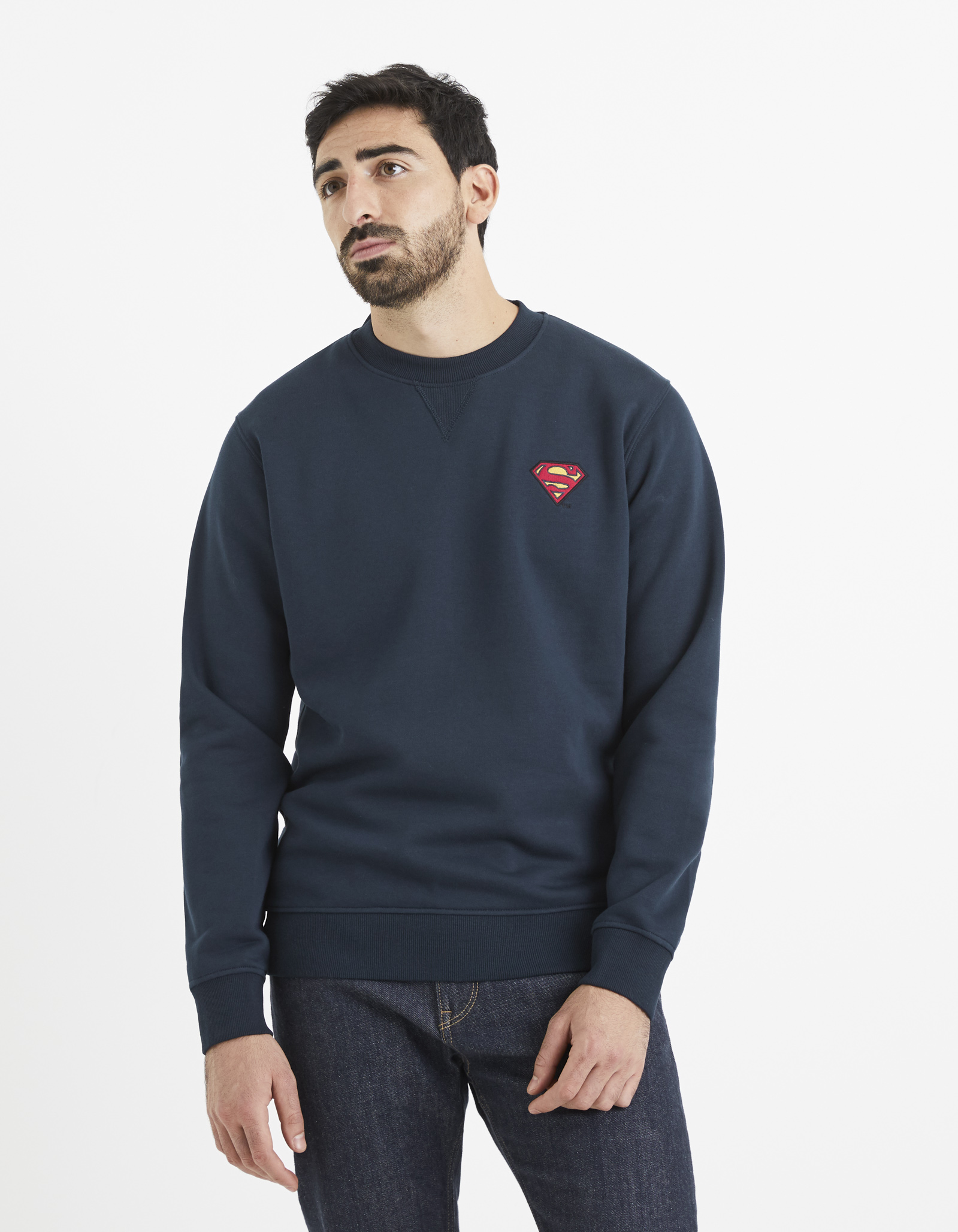 Herren Pullover Celio Superman