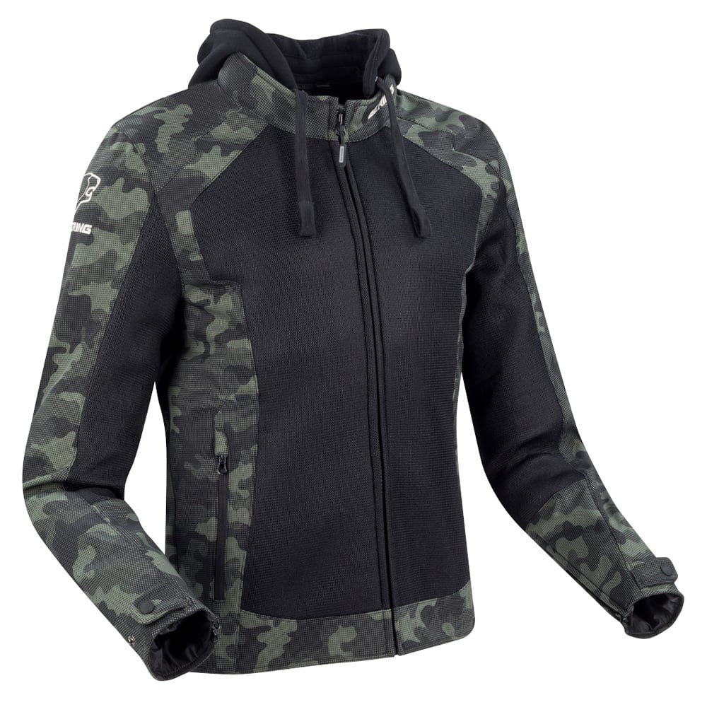 Bering Zenith Schwarz Camo Jacke Größe M