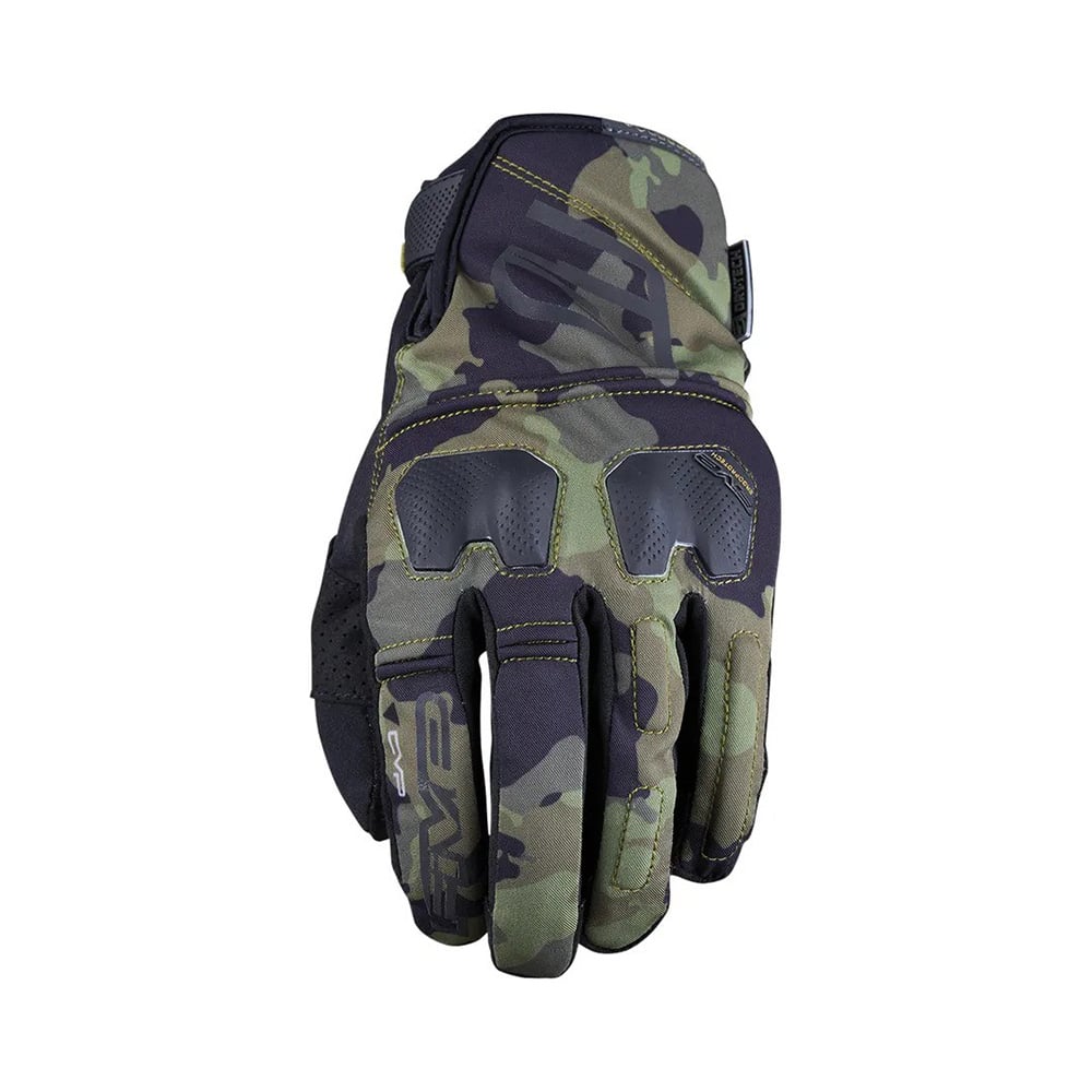 Five E-WP Gloves Black Green Größe S